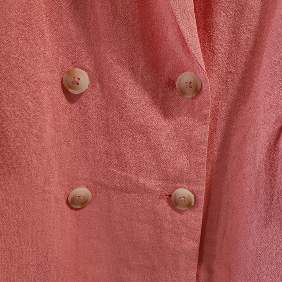 Free People Women's Olivia Linen Blend Blazer XL Host Pick - Picture 5 of 14